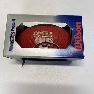 NEW NFL Wilson Mini Football San Francisco 49ers  Forty Niners From The 90s